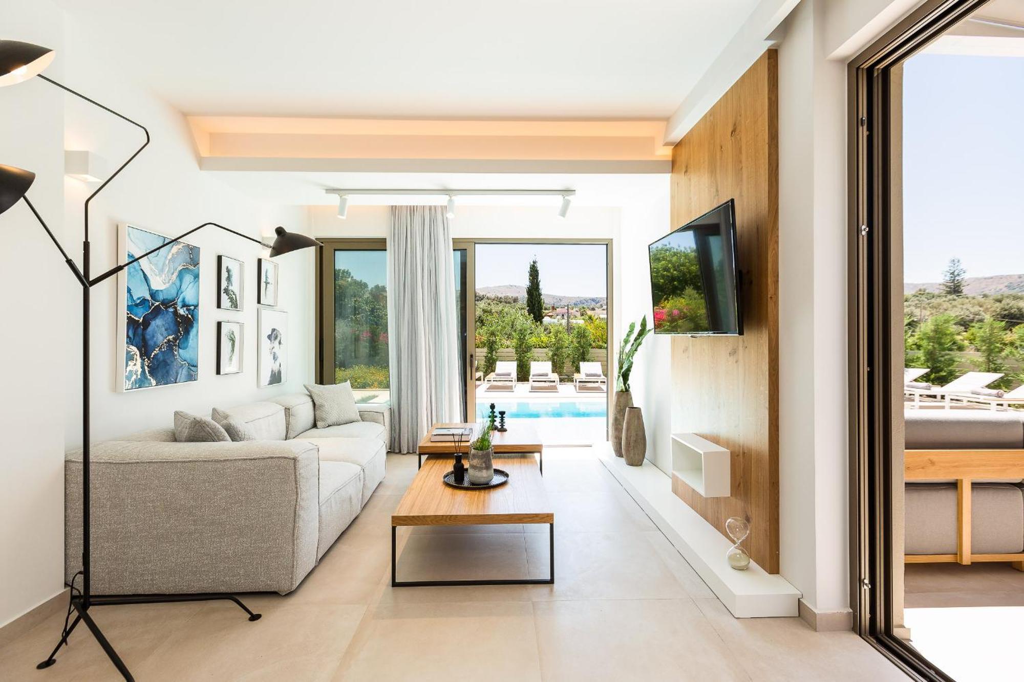 Vasilios Villa, With Pool, Gym & Close To Beach, By Thinkvilla Loutra Zewnętrze zdjęcie